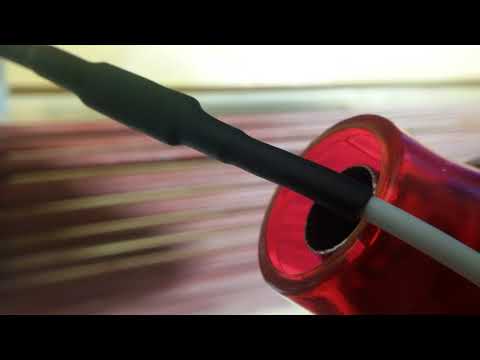 Видео: Углеродное волокно - соединение и обзор на фен для термоусадки.