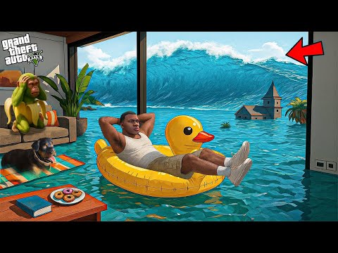 Видео: ФРАНКЛИН СУ БАСҚАН ҮЙІНЕ ҚАЙТЫП КЕЛДІ (GTA V)