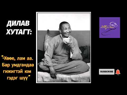 Видео: Дилав хутагт: "-Хөөе, ламаа! Бар умдгандаа гижигтэйюм гэдэг шүү."
