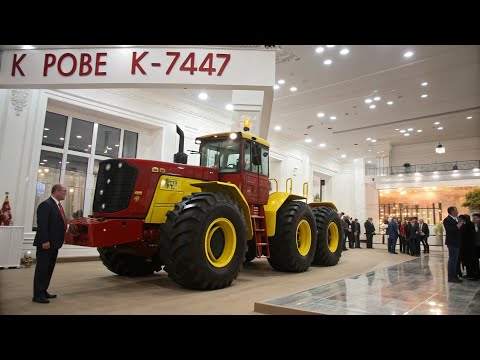 Видео: «Кировец К-744Р — Русский гигант, который удивил весь мир»