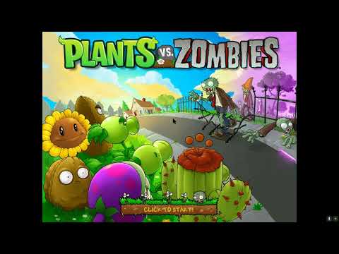 Видео: играю в Plants vs  Zombies часть 1