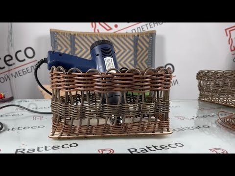 Видео: Мастер-класс плетеная корзина на прямоугольном основании