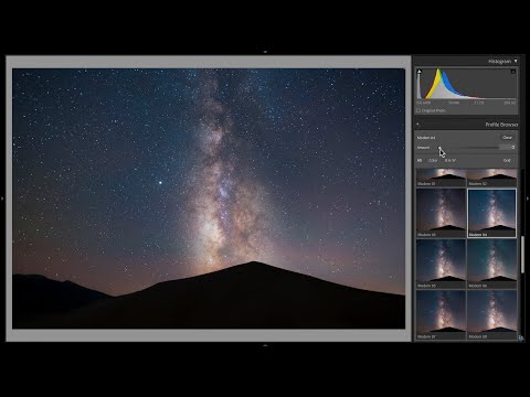 Видео: Как редактировать фотографии Млечного Пути в Lightroom для достижения превосходных результатов