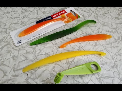 Видео: Ножи presto tescoma®, пластиковые. Обзор и мнение.