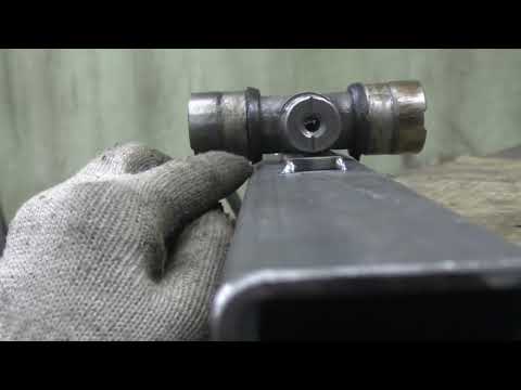 Видео: Передняя балка для минитрактора.