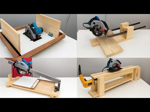 Видео: Я никогда не представлял себе эти 4 изобретения с дисковой пилой 🔨 ПРОСТАЯ самодельная деревообра...