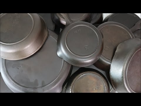 Видео: Размеры чугунных сковородок: объяснение