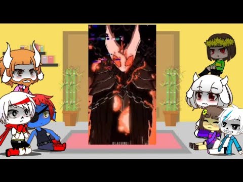 Видео: Реакция Андертейла на Hollow knight (Хорнет) //Гача// (1/2)