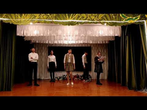 Видео: «Қазақстан – менің  алтын  бесігім»  театр  қойылымы