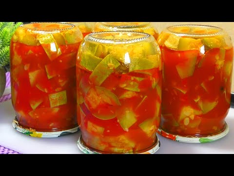 Видео: Кабачки на зиму БЕЗ Заморочек! Самый простой и вкусный рецепт БЕЗ стерилизации.