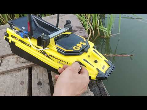 Видео: Карманный пульт на 433Mhz и автопилот для рыбалки UNIBOAT