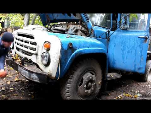 Видео: ZIL 130 engine start after 5 years/зил 130