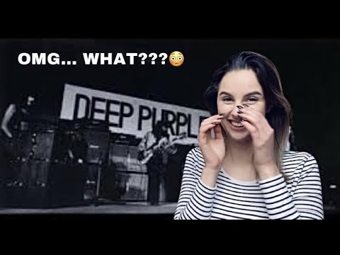 Видео: Deep Purple - Smoke On The Water (Live) [ВИДЕО РЕАКЦИИ] | Ребека Луиза Будлевска