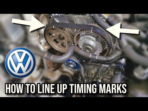 Видео: Как правильно установить фаз газораспределения на двигателях Volkswagen TSI