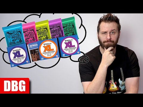 Видео: Измените калибр струн для лучшего звучания? — Вот что я рекомендую!