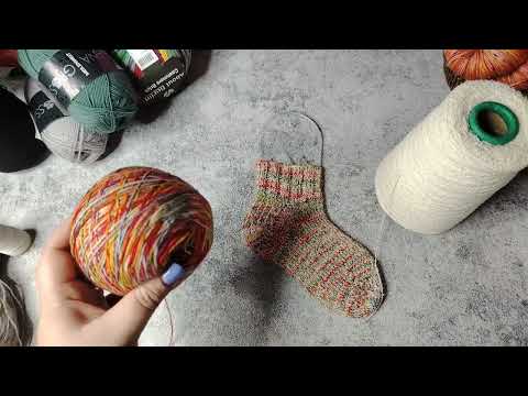 Видео: Мои носочные процессы💥Рулетка💥Готовая работа🧦