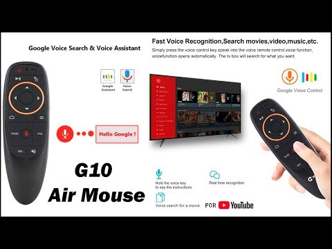 Видео: Пульт G10 (Air Mouse) с гироскопом и голосовым поиском из Китая. AliExpress