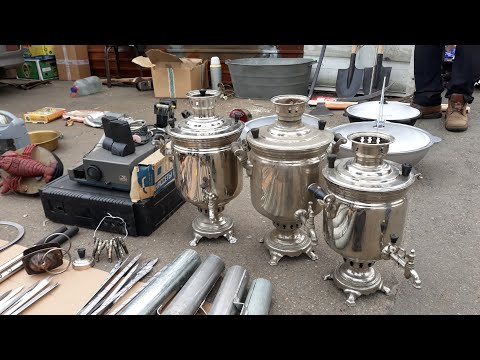 Видео: Иркутский Блошиный Рынок. Кучи всякого Хлама и Сокровищ