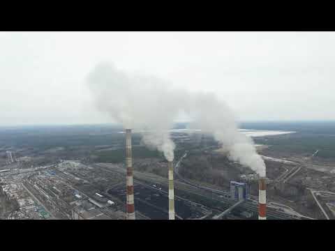 Видео: Дрон над посёлком Рефтинский