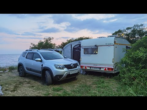 Видео: На Дастере с караваном в Абхазии. Часть 2: быт в кемпинге, Новый Афон, Кындыг, Гагра, Черниговка.