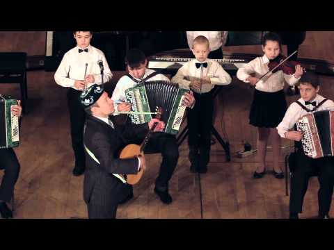 Видео: Д.Хузина - Обработка татарских народных песен «Ак калфак» и «Кунаклык».