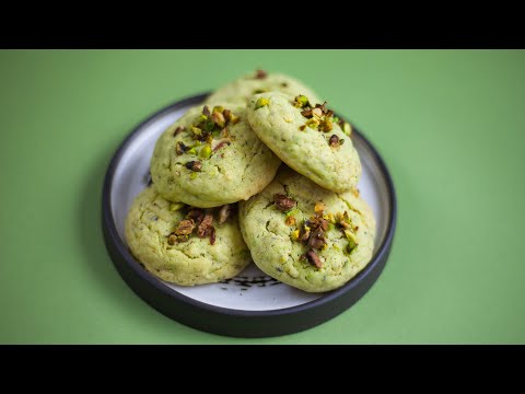 Видео: Фисташковое печенье рецепт