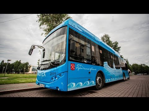Видео: Главное не забыть зарядить: в Сургуте курсирует электробус
