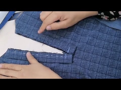 Видео: Көйлектің өңіріне планка тігу