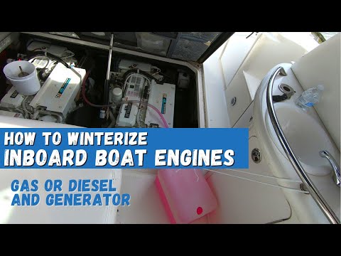 Видео: Как подготовить к зиме стационарные лодочные двигатели и генератор