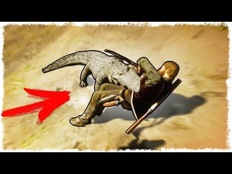 Видео: ДОЕ*АЛСЯ ДО КРОКОДИЛА И НОВАЯ GTA ONLINE!!! УГАР В RED DEAD ONLINE!!!