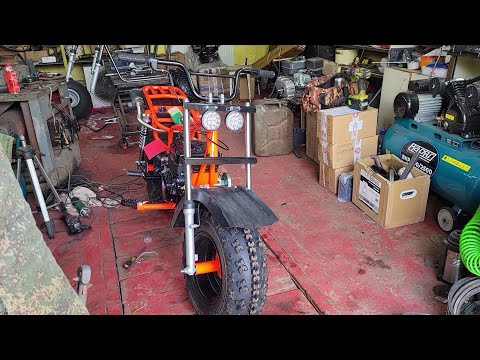 Видео: ПЕРВЫЙ МОТОВЕЗДЕХОД С ДВИГАТЕЛЕМ  Lifan GS212E.