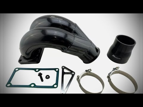 Видео: Установил новый 3,5-дюймовый двухтрубный воздухозаборный патрубок на мой Ram 2500 Cummins 2016 го...