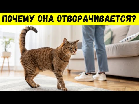 Видео: 🐱 5 ТАЙНЫХ сигналов любви от кошки, которая вас игнорирует — №3 вас УДИВИТ!