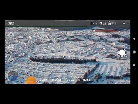 Видео: SJRC F11s 4k pro.Высота полёта 501метр.ЗИМА и СОЛНЦЕ.