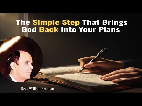 Видео: Вот что нужно сделать перед каждым важным решением || Уильям Бранхам