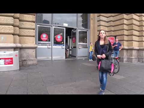 Видео: Обратная сторона города Франкфурт-на-Майне. Провожаем с Арсением лето.