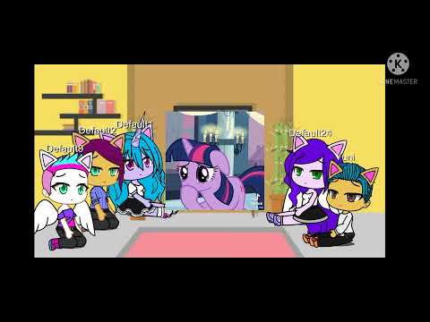 Видео: реакция нового поколения пони на старых пони