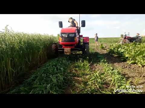 Видео: Доработка косилки на мототрактор Форте
