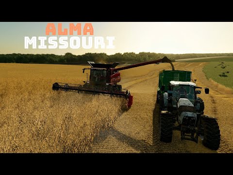 Видео: ЗАПОЧВАМЕ С УДАРНА ЖЪТВА! | Alma, Missouri Roleplay | Farming Simulator 22 - EP1