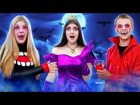 Видео: Семья Вампиров Удочерила Принцессу!