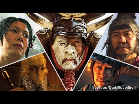 Видео: Призрак Йотея - Все боссы (на английском) [4K]