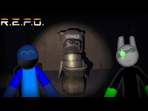 Видео: Грабим дома за странных роботов🤫 // R.E.P.O #1 