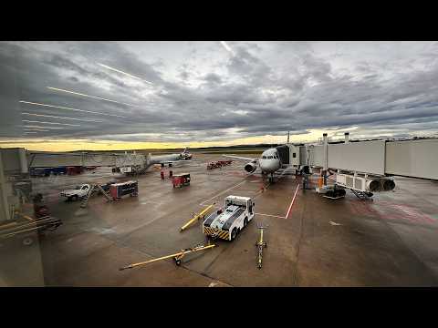 Видео: Hurricane Debbie Все Испортил! Приключения в Перелете в Штат New York!