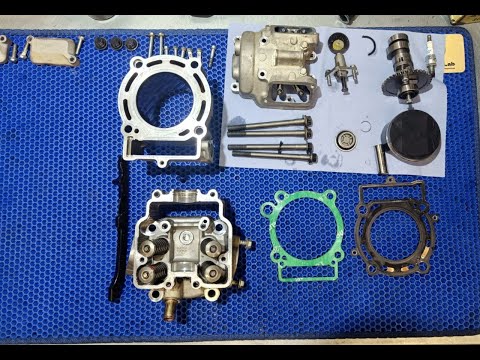 Видео: Установка Big Bore 300cc фирмы Otom на двигатель 177FMM BSE M2