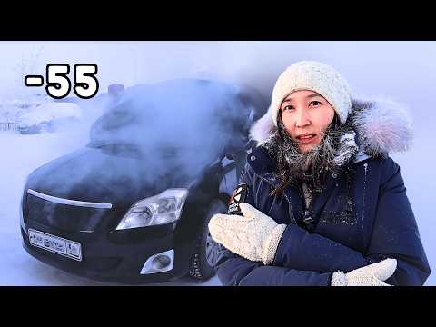Видео: Как мы водим машины в Якутии (-71)
