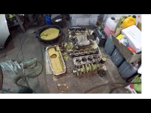 Видео: Ланос 1.5. Капремонт ДВС.Эмульсия в двигателе.