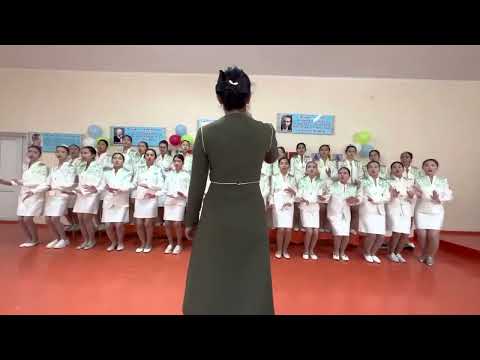 Видео: Түркістан облысы 56 Республикалық жас орындаушылар байқауы Хор үлкен топ