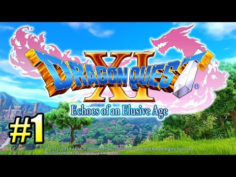 Видео: Dragon Quest XI Echoes of an Elusive Age {PS4} прохождение #1 — Начало