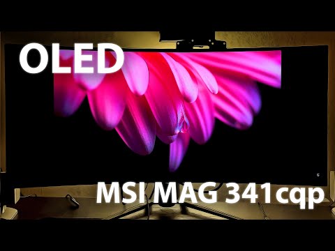 Видео: OLED - ЛУЧШЕ ДЛЯ МУЖЧИНЫ НЕТ! MSI MAG 341CQP / 34"