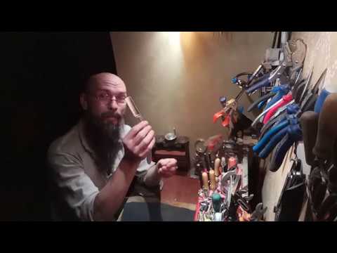 Видео: Ремонт и заточка опасной бритвы Solingen